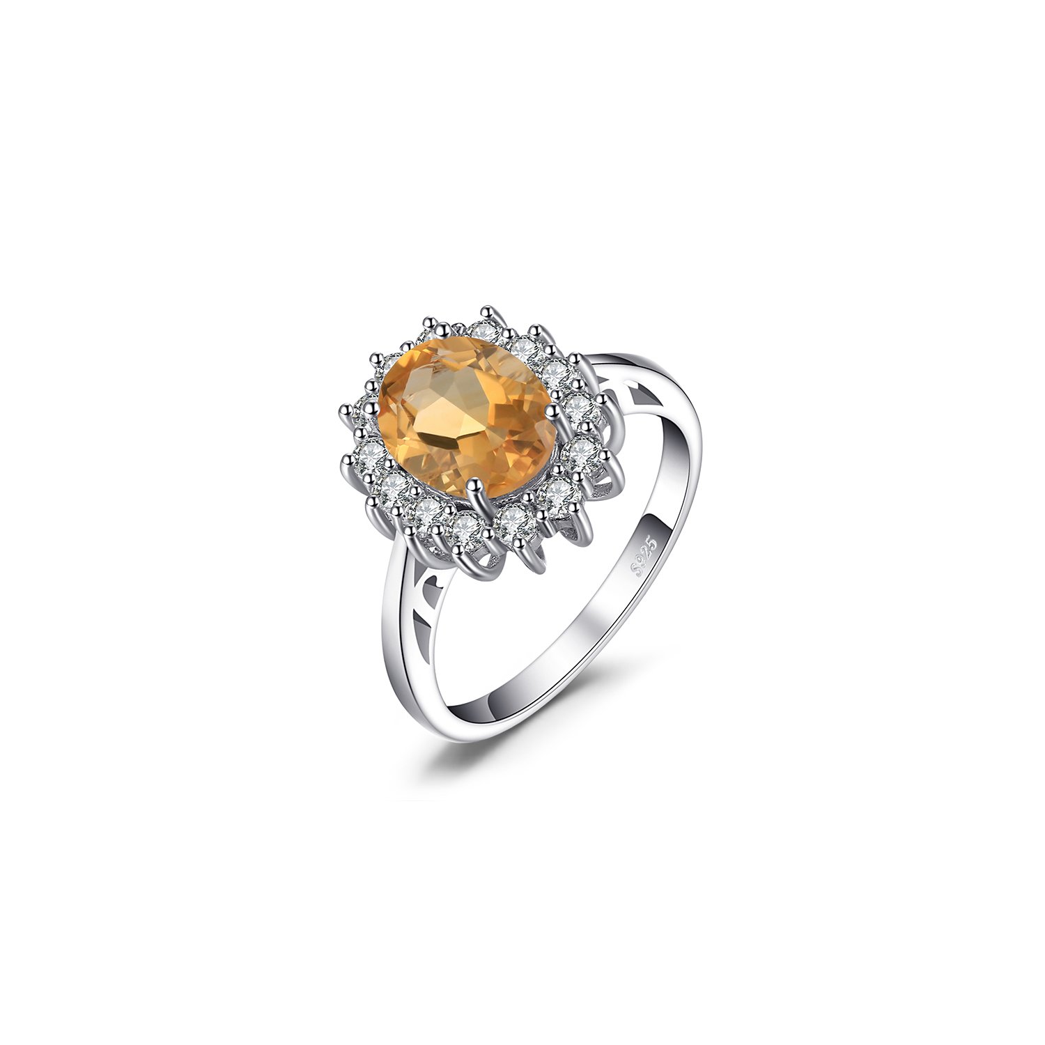 Inel din argint diana's citrine ring