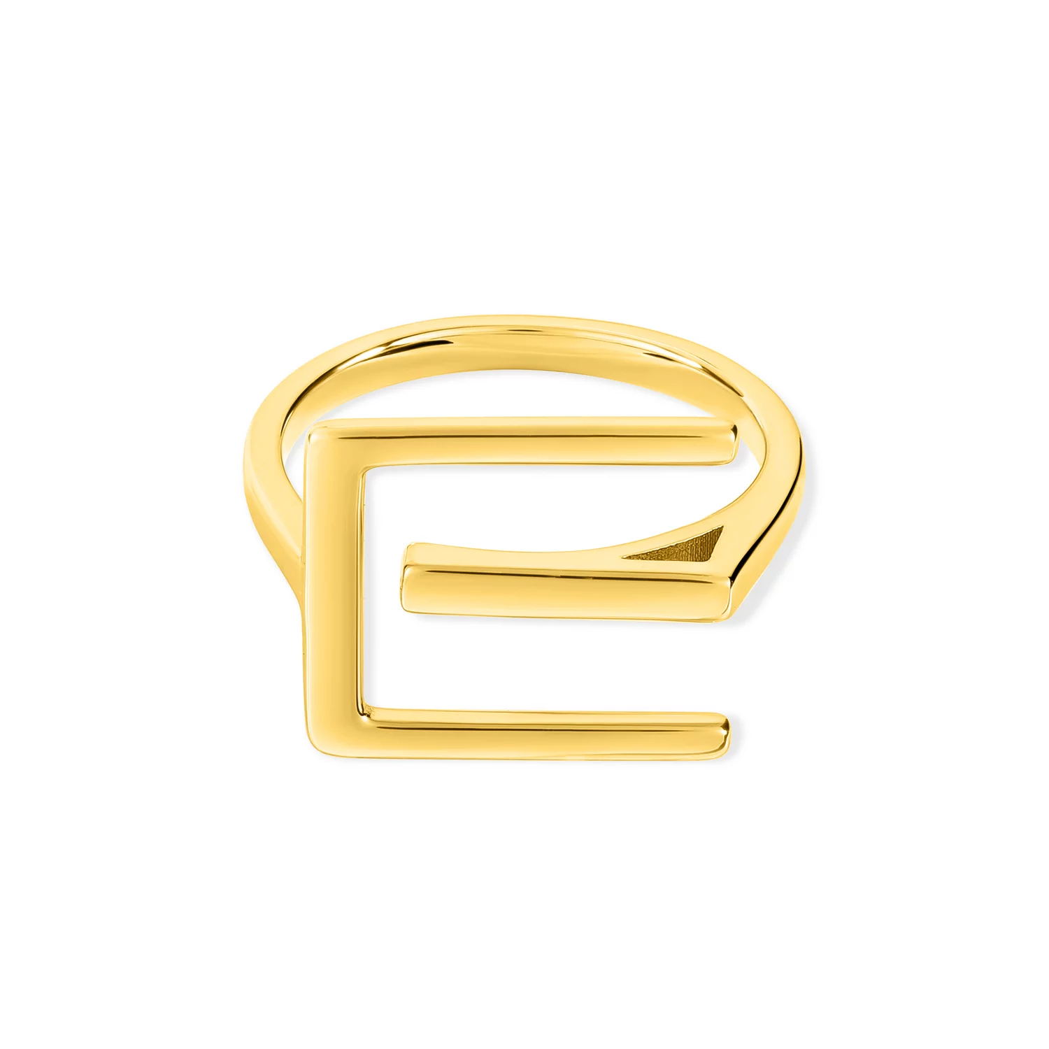 Inel din argint Eden Golden Ring