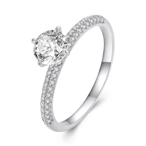 Inel din argint Engagement Shiny Crystal