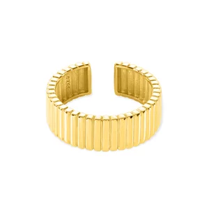 Inel din argint Golden Minimalism Ring