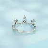 Inel din argint Purple Tiara picture - 3