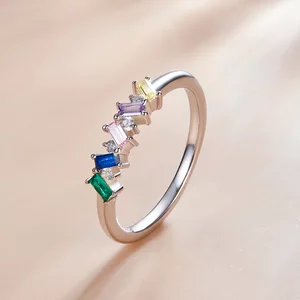 Inel din argint Rainbow Art Ring