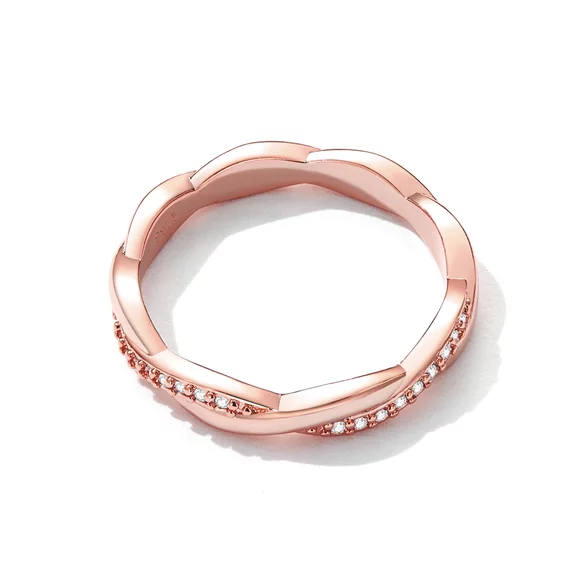 Pandora zigzag deals ring rose gold