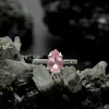 Inel din argint Silver Pink Quartz Drop picture - 2