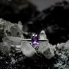 Inel din argint Silver Serene Bliss Amethyst picture - 2
