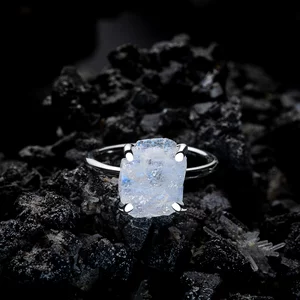Inel din argint Silver Simple Moonstone