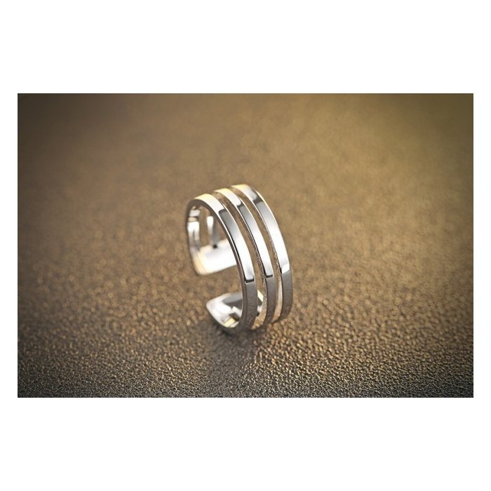 Inel din argint triple silver