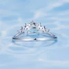 Inel din argint Turquoise Crystal Crown picture - 3