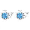 Cercei din argint Mini Whales picture - 1
