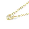 Colier din argint Golden Mini Heart picture - 3