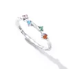 Inel din argint Bright Multicolor picture - 5