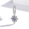 Talisman din argint Purple Love Stone picture - 2