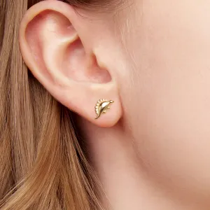 Cercei din argint Golden Dinos