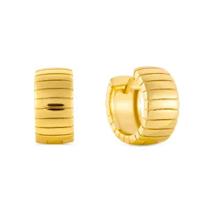 Cercei din argint Golden Minimalism Earrings