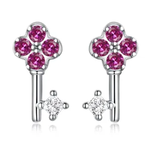 Cercei din argint Special Key