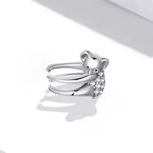 CERCEL din argint Studded Koala