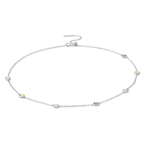 Colier din argint Crystal Chain