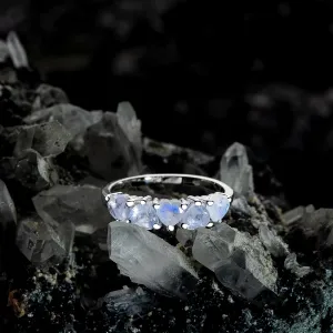 Inel din argint Silver Moonstone Imperial Hearts