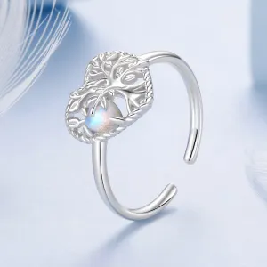 Inel reglabil din argint Perfect Heart