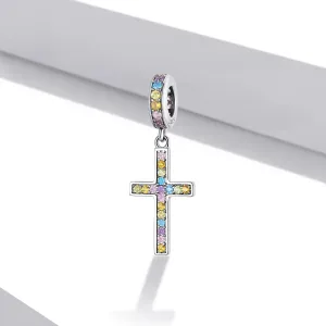 Talisman din argint Colour Cross