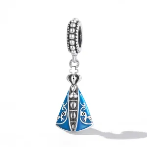 Talisman din argint Cross & Blue Email