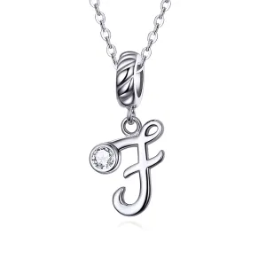 Talisman din argint Glam F