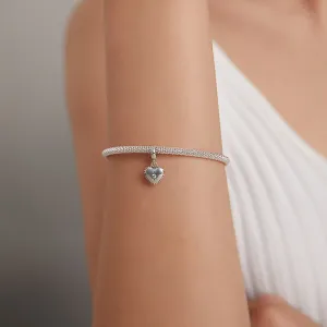 Talisman din argint Heart and Star