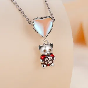 Talisman din argint Teddy Bear Love