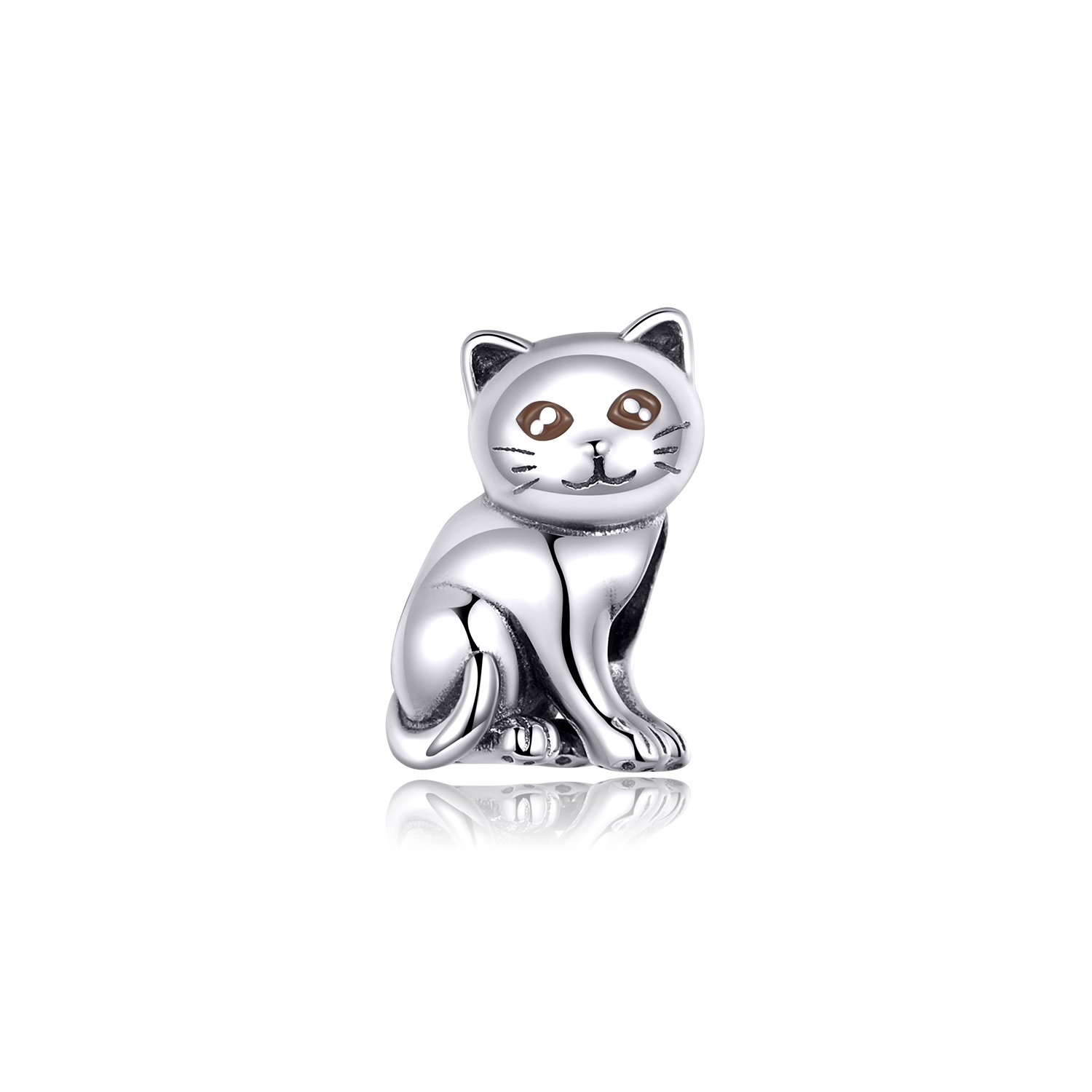 Talisman din argint baby cat