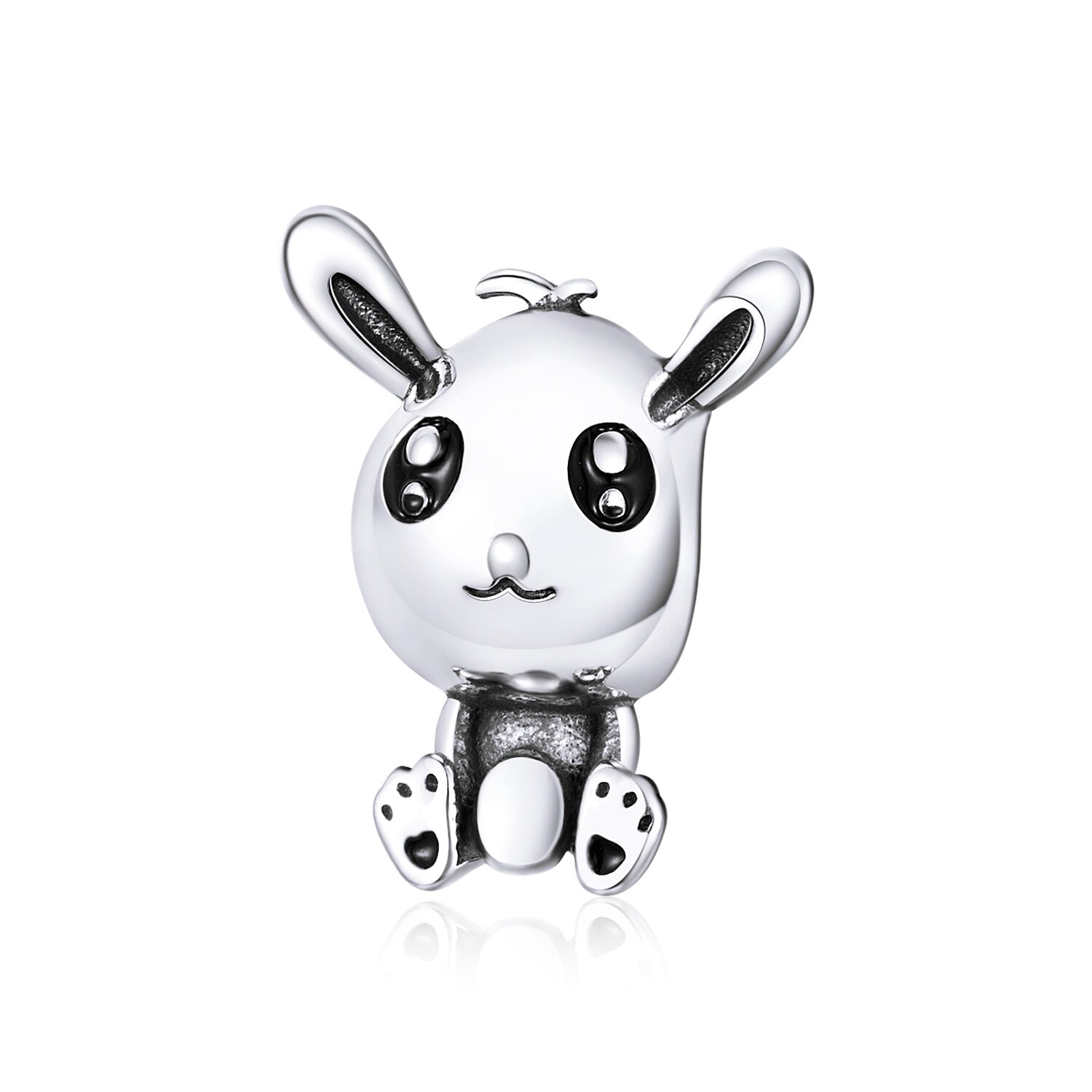 Talisman din argint baby rabbit