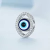 Talisman din argint Big Blue Eye picture - 4
