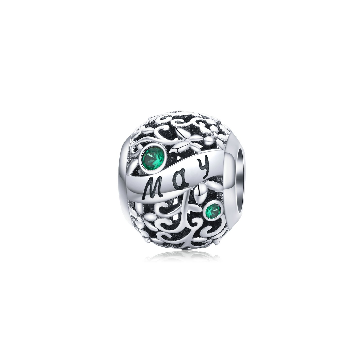 Talisman din argint birthday stone may