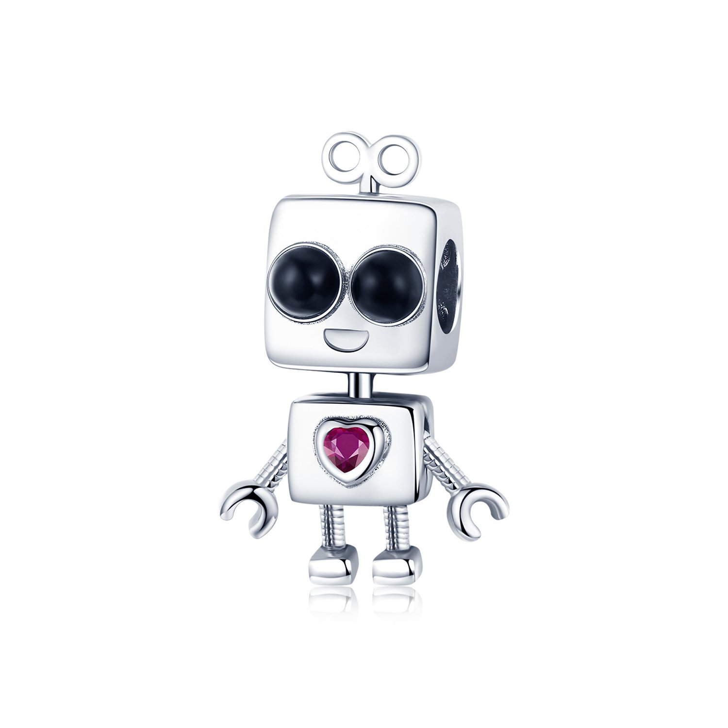 Talisman din argint boy robot