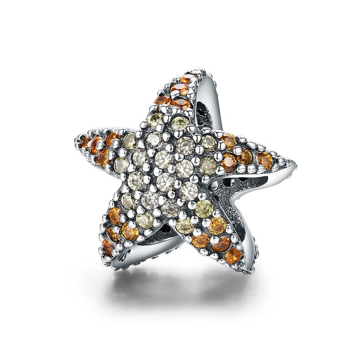 Talisman din argint coral starfish