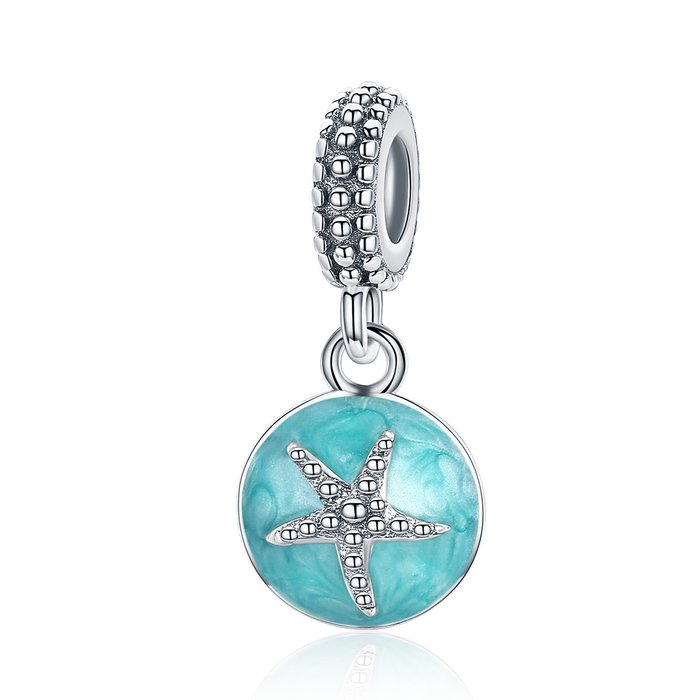 Talisman din argint cu steluta de mare