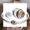 Talisman din argint Custom Photo Funny Sloth picture - 3