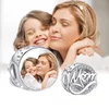 Talisman din argint Custom Photo Infinite Love Mom picture - 2