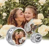 Talisman din argint Custom Photo Mom picture - 3