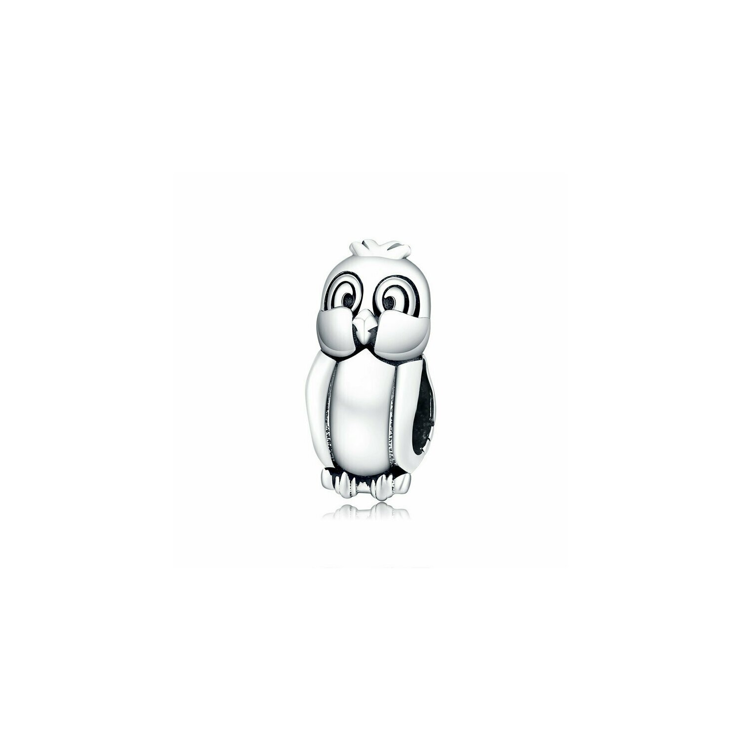 Talisman din argint cute little bird