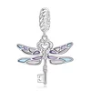 Talisman din Argint Dragonflies Key picture - 1