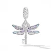 Talisman din Argint Dragonflies Key picture - 2