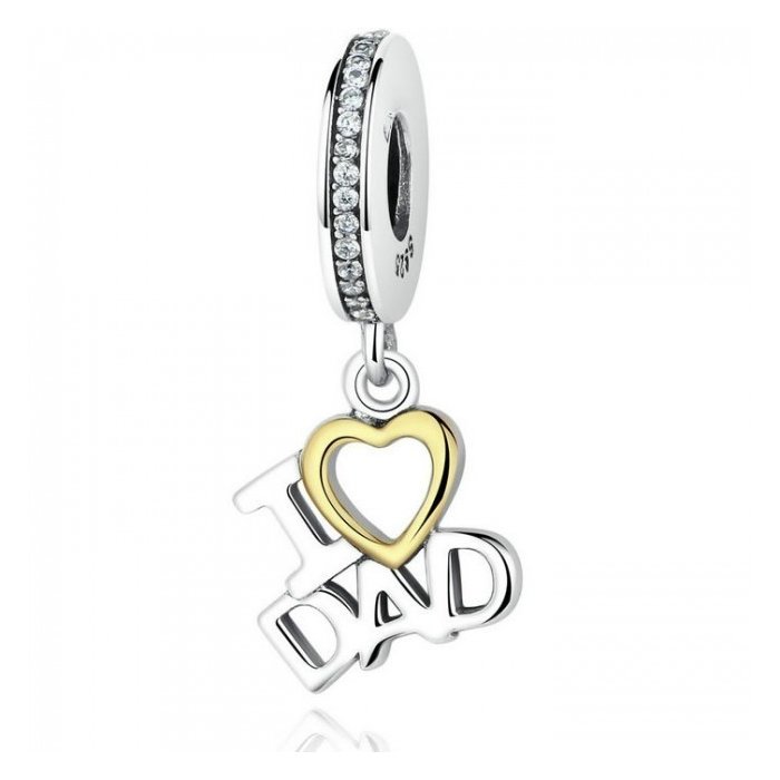 Talisman din argint i love dad
