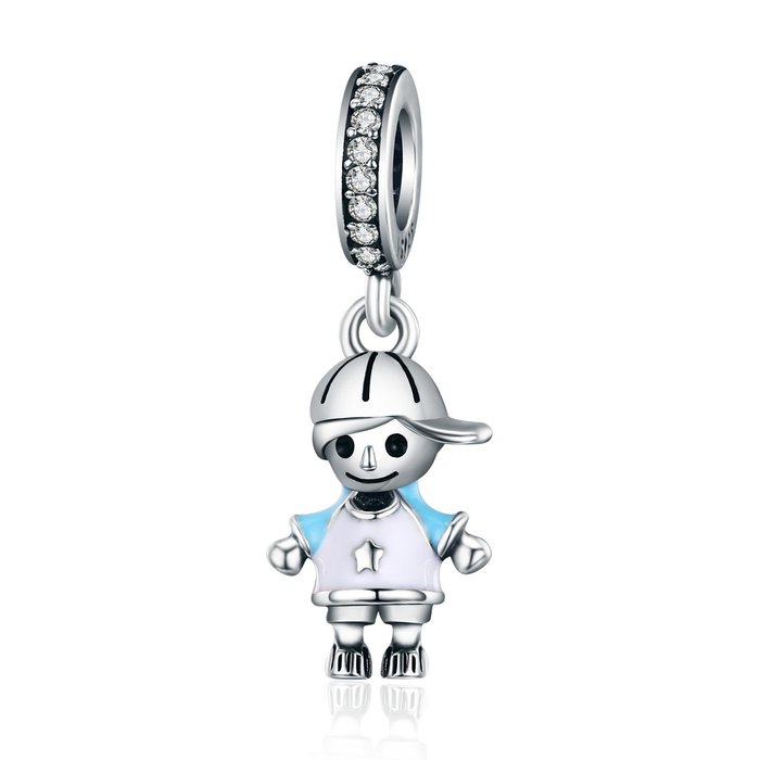 Talisman din argint little boy