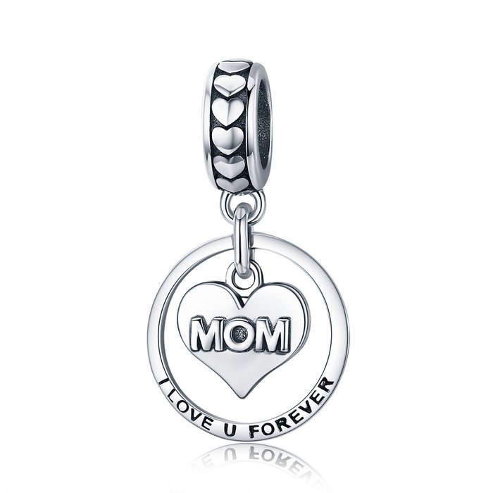 Talisman din argint love forever mom