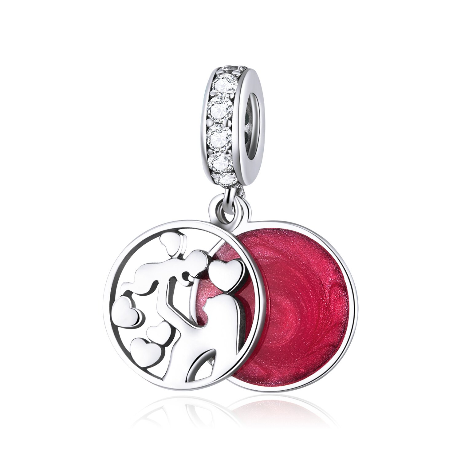 Talisman din argint loving mother