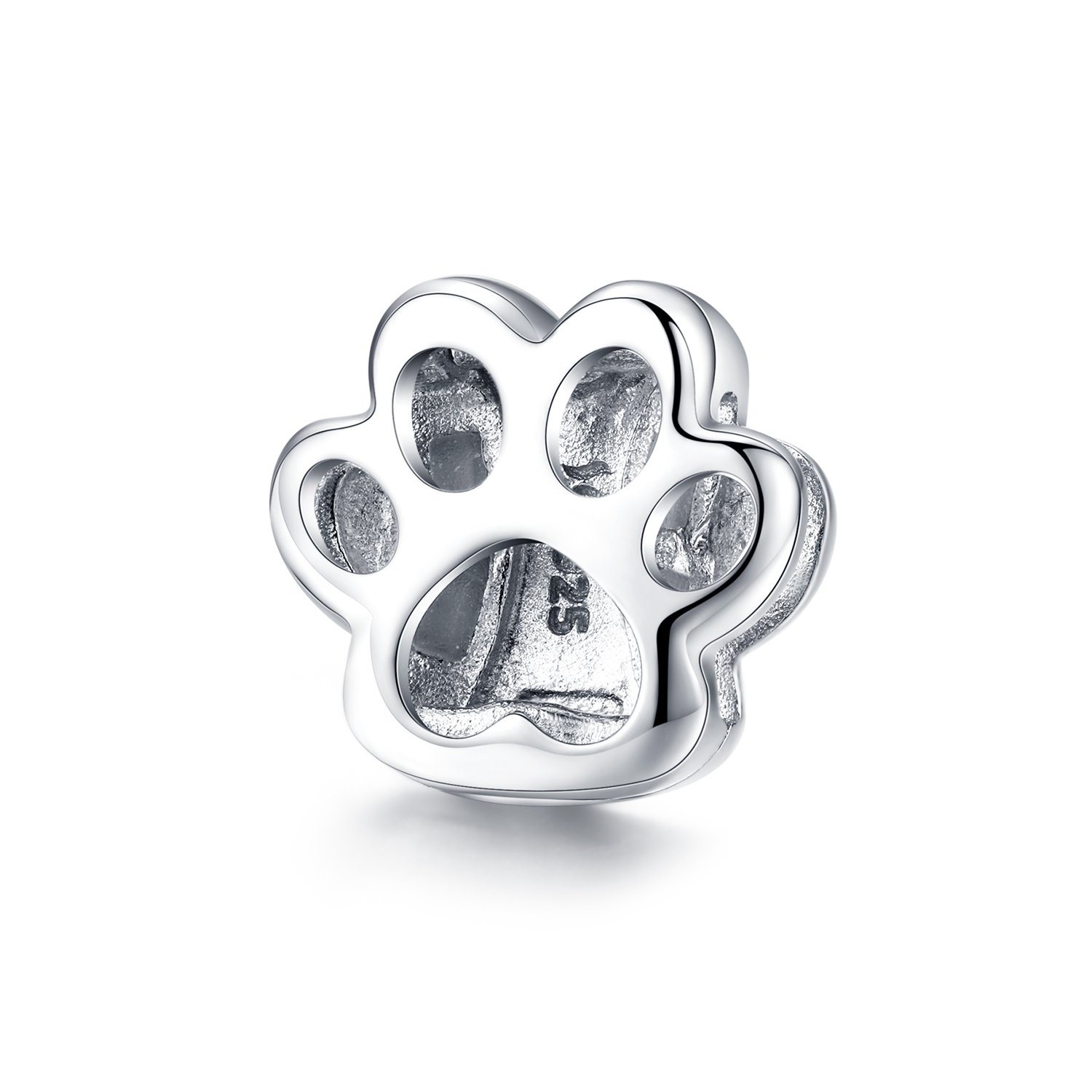 Talisman din argint metropolitan paw bead