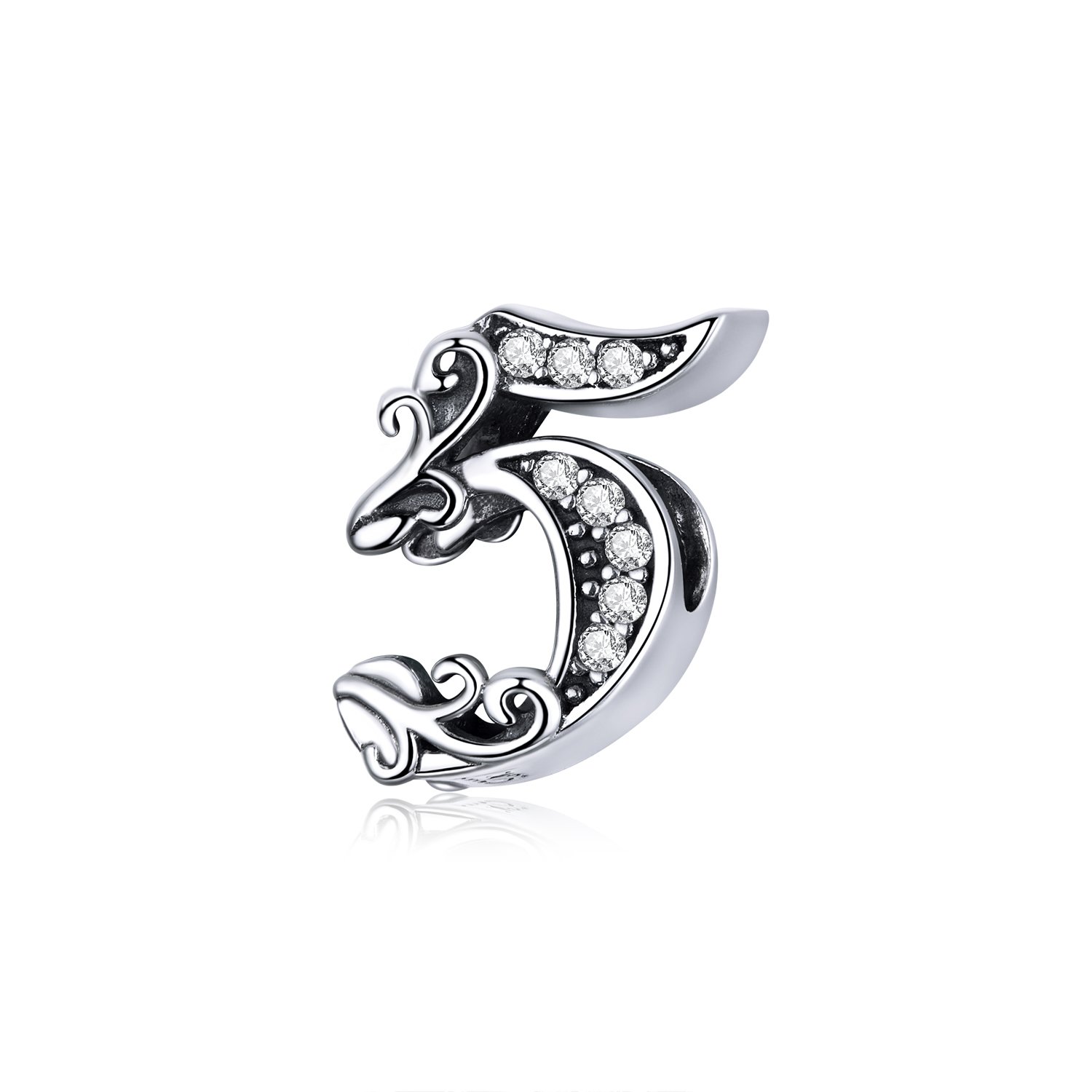 Talisman din argint number 5