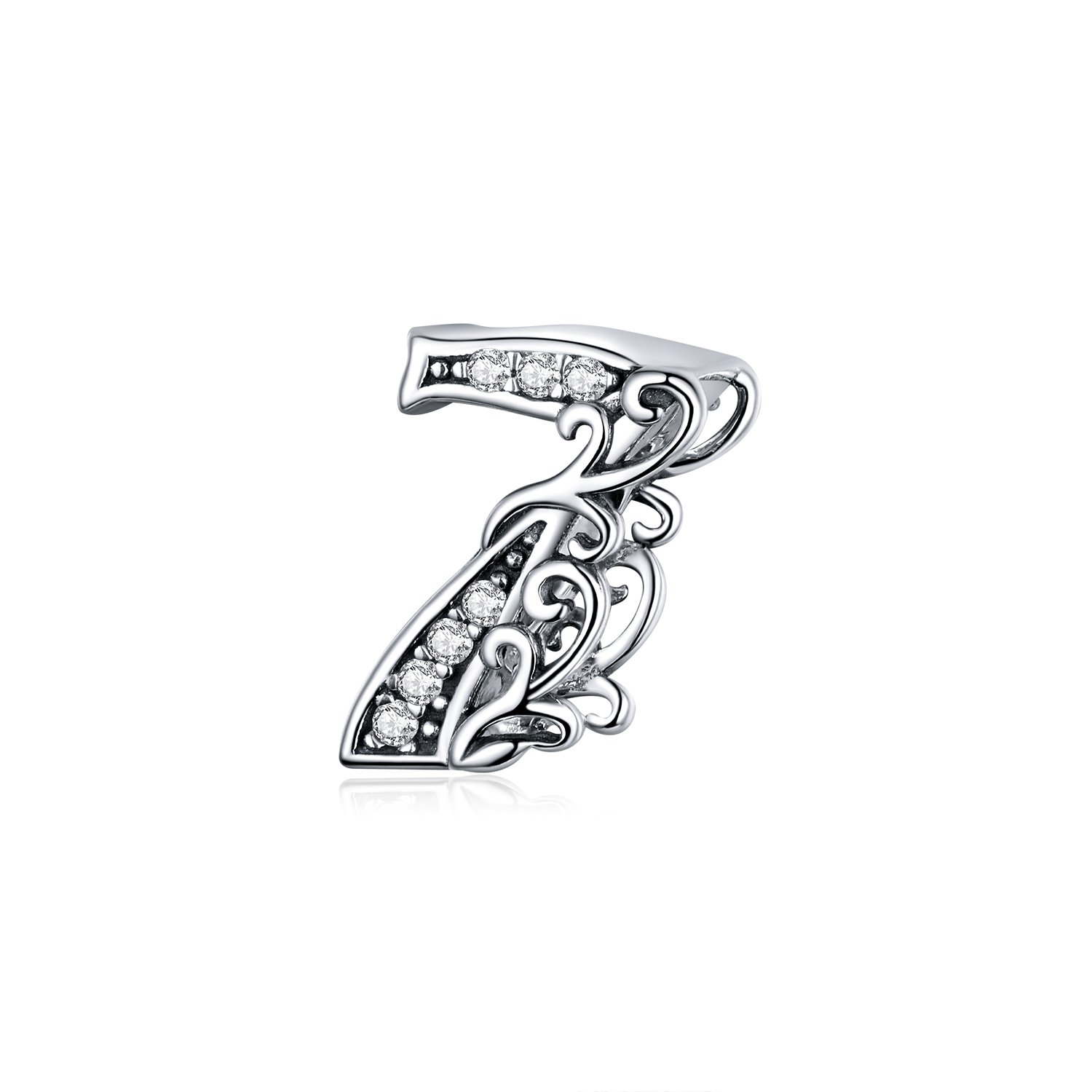 Talisman din argint number 7
