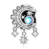 Talisman din argint Opal Half Moon picture - 1