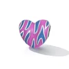Talisman din argint Pink And Blue Heart picture - 2